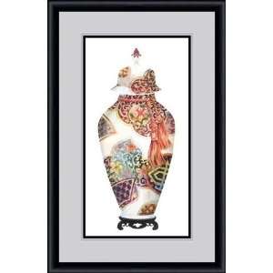   Floral Vase by Patricia Woodworth   Framed Artwork