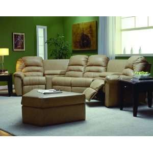  Cabar Microfiber Reclining Home Theater Sectional