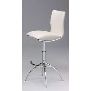  26   30.5 Leatherette Swivel Barstool with Gas Lift in 