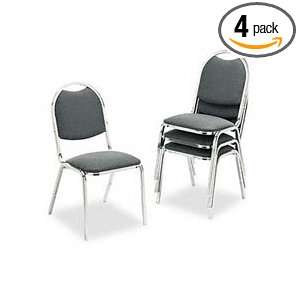  HON 1082AB12 Deluxe Stacking Chair, 1080 Series, Rounded 