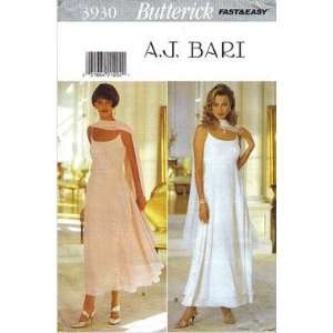  Butterick Sewing Pattern 3930 Misses Dress & Stole, Size 