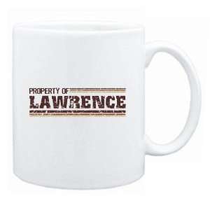  New  Property Of Lawrence Retro  Mug Name