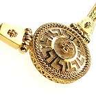 Damaskos 18k Gold Greek Key Meander Necklace