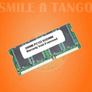 256MB SODIMM PC133 SDRAM 256 MB PC 133 LAPTOP 144 Pin  