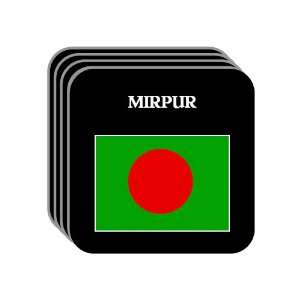  Bangladesh   MIRPUR Set of 4 Mini Mousepad Coasters 