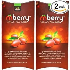 Mberry Miracle Fruit Tablets 2 Packages Grocery & Gourmet Food
