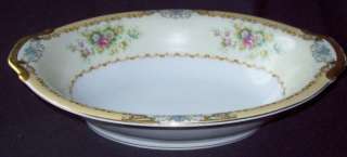 MEITO CHINA DIANA OVAL VEGETABLE SERVING BOWL  