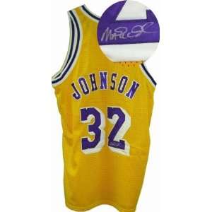 Magic Johnson Autographed/Hand Signed LA Lakers Jersey
