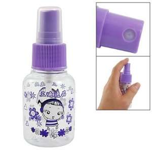  Rosallini Purple Clear Plastic Make Up Empty Spray 