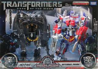Transformers DOTM Mechtech Buster Optimus Prime & Jetfire Two Pack Set 