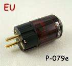 New Brass P 029 US Power Plug & C 029 IEC (Transparent)  