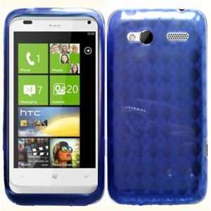    Blue TPU Case Cover for HTC Radar 4G Cell Phones & Accessories