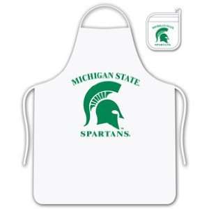  Michigan State Spartans Apron Set Tailgate Kit Everything 