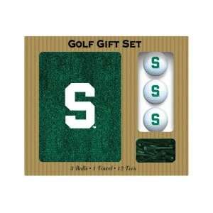  Michigan State Spartans Embroidered Towel, 3 balls and 12 