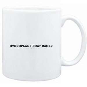  Mug White  Hydroplane Boat Racer SIMPLE / BASIC  Sports 
