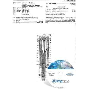  NEW Patent CD for HYDRO PNEUMATIC SPRING ELEMENT 