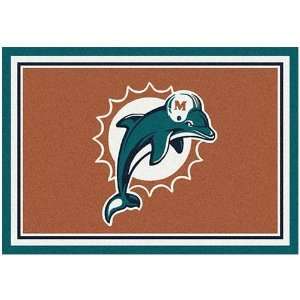  Miami Dolphins 54 x 78 Spirit Rug