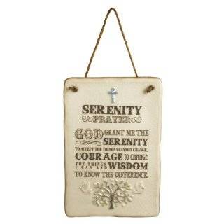 Decorative Framed Mirror Wall Decor With Serenity Prayer Etched Mirror 