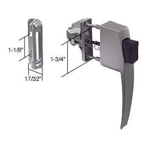 CRL Aluminum Screen and Storm Door Push Button Latch With 1 3/4 Screw 