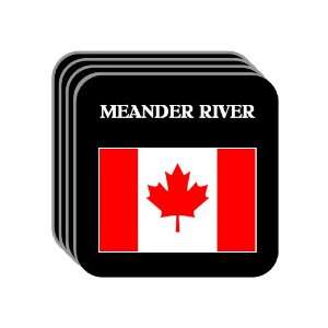  Canada   MEANDER RIVER Set of 4 Mini Mousepad Coasters 