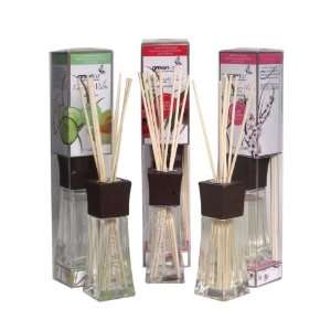  All Natural Aromatherapy Reed Diffuser, Pomegranate, Cucumber Melon 