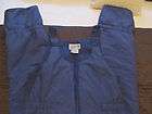   Navy Blue SZ L Front Zip Ski Bib Pants Overalls Lined and Insulated