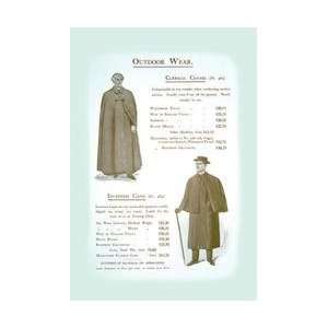 Outdoor Wear Coats and Capes 20x30 poster 