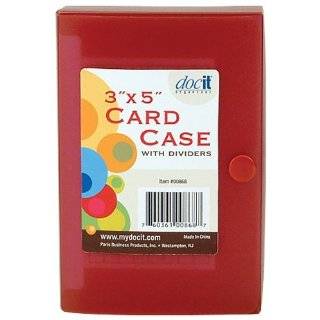 Line Biodegradable Index Card Case for 3 x 5 Inch Index Cards, 1 Case 
