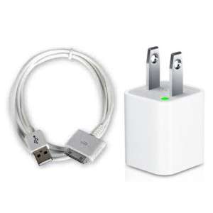 Wall AC Charger + USB Cable For APPLE IPod Touch IPhone  