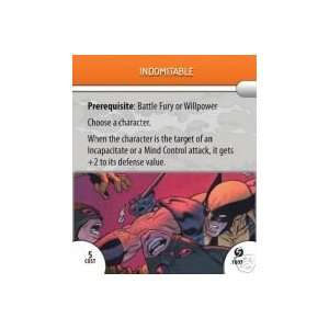    Marvel Heroclix Sinister Indomitable Feat Card 