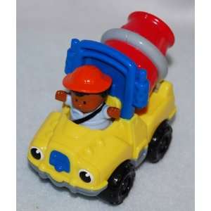  McDonalds Happy Meal 2004 Fisher Price Cement Truck with 
