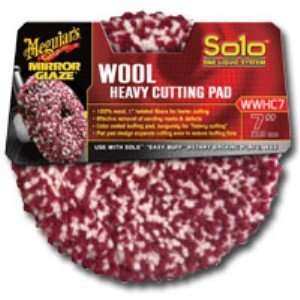  Solo One Liquid System Wool Heavy Cutting Pad Automotive