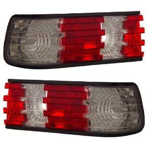  MBZ S CLASS W126 86 91 TAIL LIGHT RED/CLEAR LENS NEW 