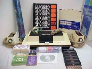 MAGNAVOX ODYSSEY PONG 1975 SYSTEM #11922687 CIBOX WITH CLEAN SHIPPING 