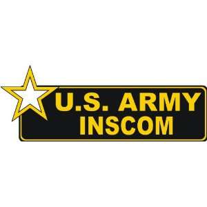 United States Army INSCOM Bumper Sticker Decal 6 