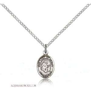  Our Lady of Mercy Small Sterling Silver Medal Jewelry