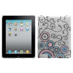  Flow Diamante Back Protector Cover (with Package) for Apple iPad 