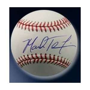 Mark Teixeira Autographed/Hand Signed MLB Game Baseball New York 