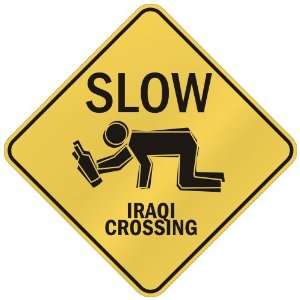   SLOW  IRAQI CROSSING  IRAQ