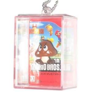   Nintendo Super Mario Bros. Figure In Box Goomba Keychain Toys & Games
