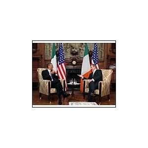 President Obama visit to Ireland   Day One Framed Prints  