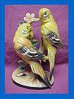   ON DOGWOOD TREE FIGURINE, YELLOW,REALIST​IC,UCAGCO,JAPA​N