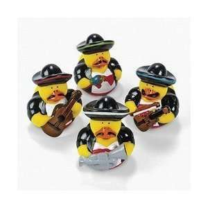  12 Vinyl Mariachi Band Rubber Ducks Toys & Games