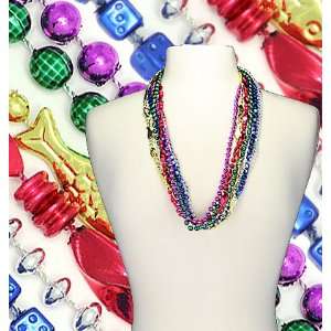  33 in Mardi Gras Bead Assortment 