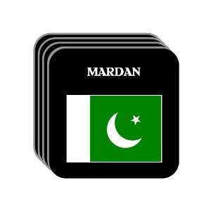  Pakistan   MARDAN Set of 4 Mini Mousepad Coasters 