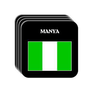  Nigeria   MANYA Set of 4 Mini Mousepad Coasters 