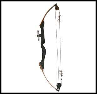 JENNINGS SUPER T COMPOUND BOW HUNTING ARCHERY + 14 EASTON GRAPHITE 