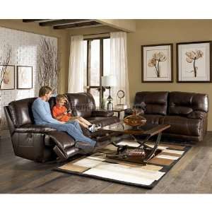  Ashley Furniture Bromley   Brown Power Reclining Living 