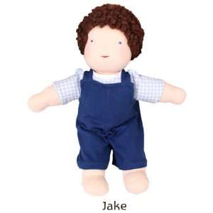  Jake Camden Doll, 11 12 Natural Waldorf Doll, Brown Hair, Brown 