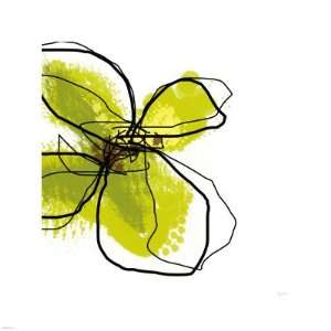  Green Petals by Jan Weiss, 24x24
